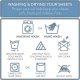 Ultra Soft Micro Fleece Sheets Set with Extra Deep Pockets | Extra Soft Velvet Fleece Sheet Set | Super Plush Polar Fleece | Velvet Plush Cozy Warmth  (Full, Glacier Blue)